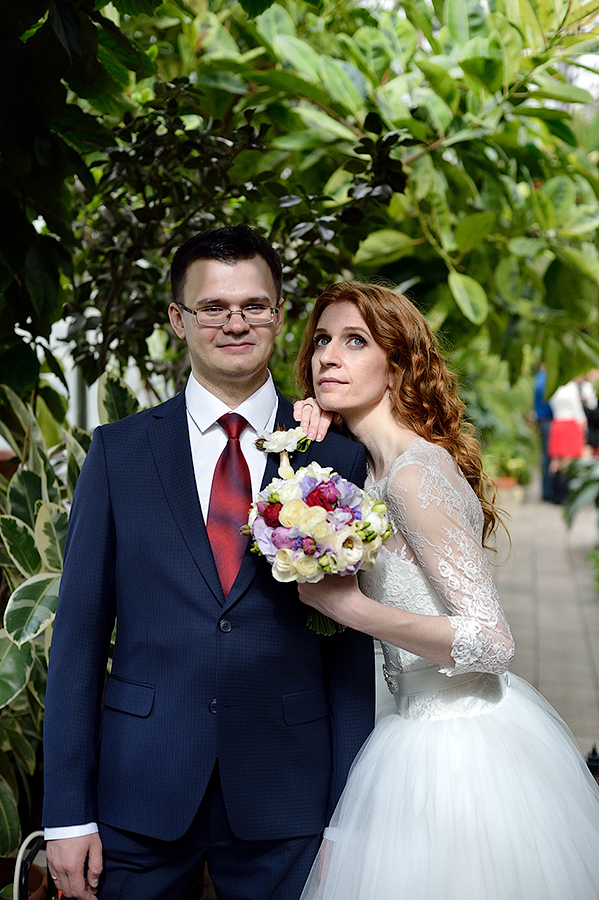 Весенняя свадьба Лены и Антона.